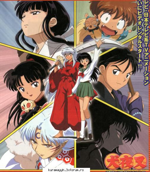 Sango si Miroku - Hakusho_Hiei - Inuyasha