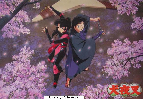 Sango si Miroku - Hakusho_Hiei - Inuyasha