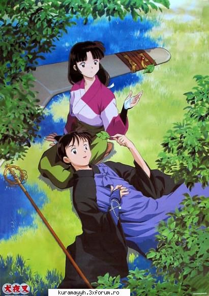 Sango si Miroku - Hakusho_Hiei - Inuyasha