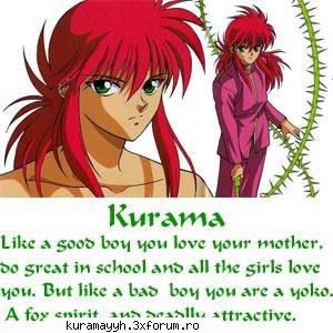 da sh mie imi place kurama mai muult...e super dragutz :rusine:  :rusine:  :nod: yoko sau minamino?